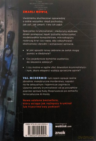 Anatomia zbrodni. True crime: Kulisy zbrodni i kryminalistyki - Val McDermid [KSIĄŻKA]