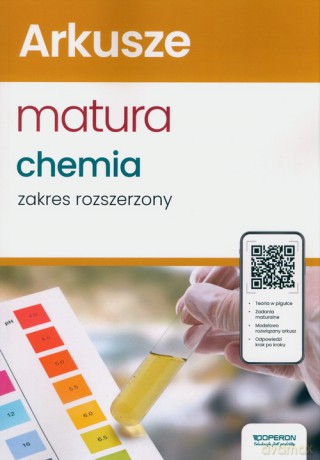 Arkusze maturalne Matura 2024 Chemia Zakres rozszerzony - Dagmara Jacewicz, Joanna Drzeżdżon [KSIĄŻKA]