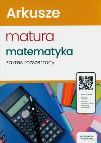 Arkusze maturalne Matura 2024 Matematyka Zakres rozszerzony - Adam Konstantynowicz, Anna Konstantynowicz [KSIĄŻKA]
