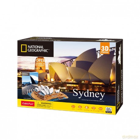 Cubic Fun Puzzle 3D National Geographic Sydney
