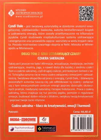 Czakra sakralna - Cyndi Dale [KSIĄŻKA]