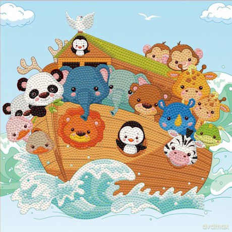 Diamond Dotz Dotz Box Animals 2X2