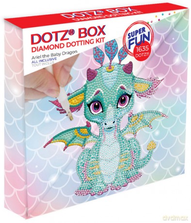 Diamond Dotz Dotz Box Ariel The Baby Dragon