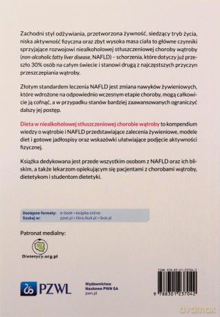 Dieta w niealkoholowej stłuszczeniowej chorobie wątroby - Klaudia Wiśniewska [KSIĄŻKA]