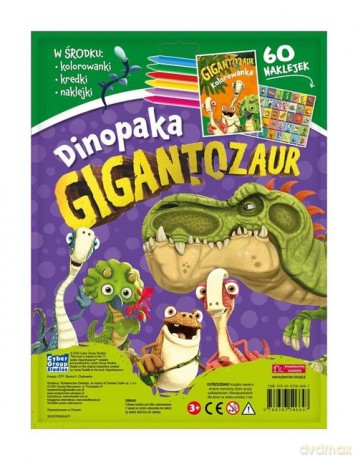 Gigantozaur Dinopaka [KSIĄŻKA]