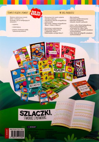 Idę do szkoły. Szlaczki, stworki i potworki - Anna Borchard [KSIĄŻKA]