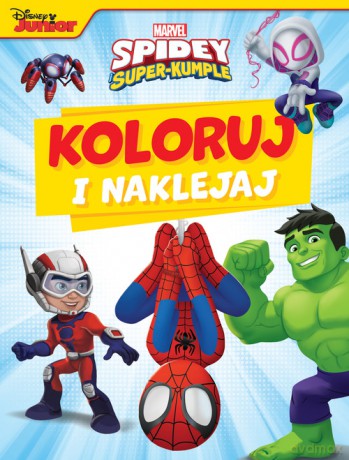 Koloruj i naklejaj. Marvel Spidey i Super-kumple [KSIĄŻKA]