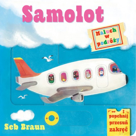 Maluch w podróży Samolot - Seb Braun [KSIĄŻKA]
