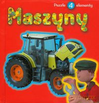Maszyny Puzzle 4 elementy [KSIĄŻKA]