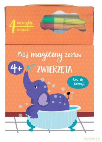 Mój magiczny zestaw. Zwierzęta [KSIĄŻKA]