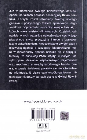 Czarna Lista - Frederic Forsyth [KSIĄŻKA]