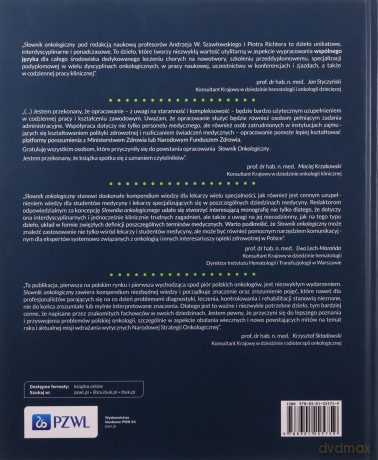 Słownik onkologiczny - Wiktor Szawłowski Andrzej, Piotr Richter [KSIĄŻKA]