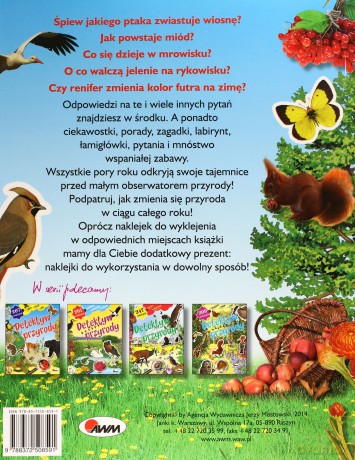 Cztery Pory Roku Mały Obserwator [KSIĄŻKA]