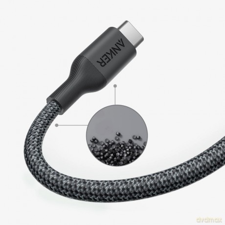 Anker kabel Anker 544 Bio-Nylon USB-C do USB-C 1.8m czarny