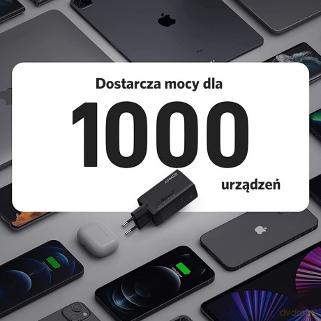Anker ładowarka Anker GaNPrime 737 120W 1x USB-A 2x USB-C