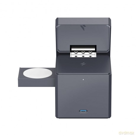 Anker ładowarka magnetyczna MagSafe Cube 15W 3w1 szara