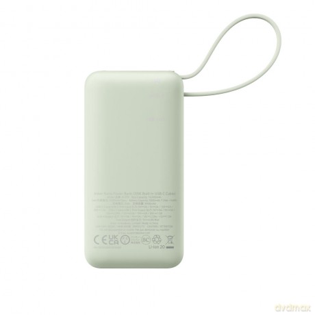 Anker powerbank Anker Nano 10000mAh 30W z wbudowanym złączem USB-C zielony