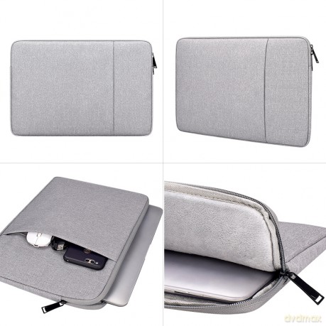 Devia pokrowiec wsuwka do MacBooka Business 15,4'' szary