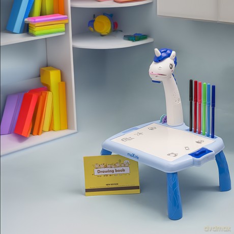 Maxlife projektor ze stołem do rysowania MXDP-200 niebieski