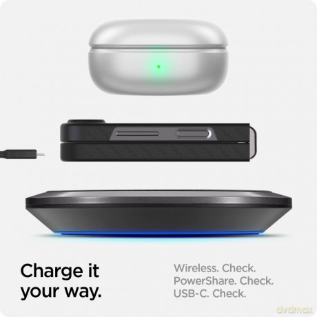 Spigen nakładka AirSkin do Samsung Galaxy Z Flip 6 Aramidowy czarna