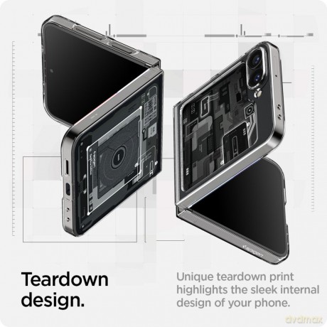 Spigen nakładka AirSkin do Samsung Galaxy Z Flip 6 Zero One