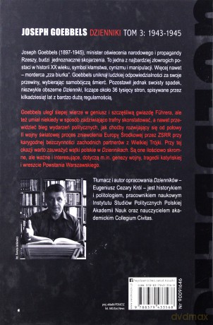 Dzienniki Tom 3 1943-1945 - Joseph Goebbels [KSIĄŻKA]