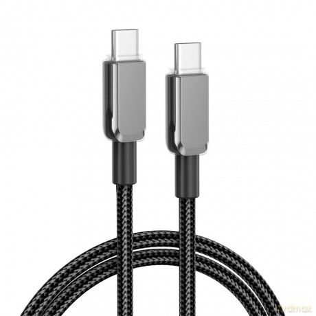 XO kabel NB-Q250B PD USB-C - USB-C 0,35m 60W czarny