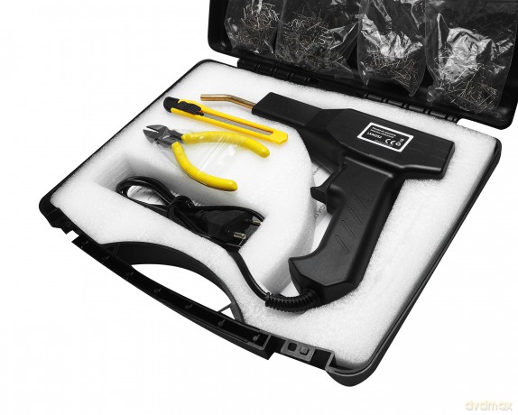Zgrzewarka pistolet do tworzyw sztucznych (plastiku) + 400szt zszywek