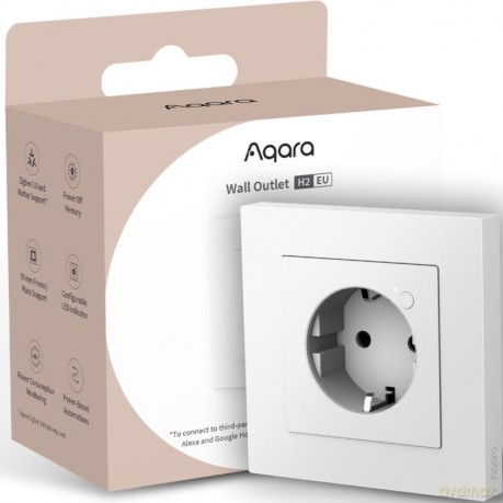 Aqara H2 Wall Outlet Gniazko ścienne Matter Zigbee
