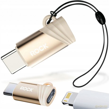 ROCK L12 USB-C do Lightning Adapter