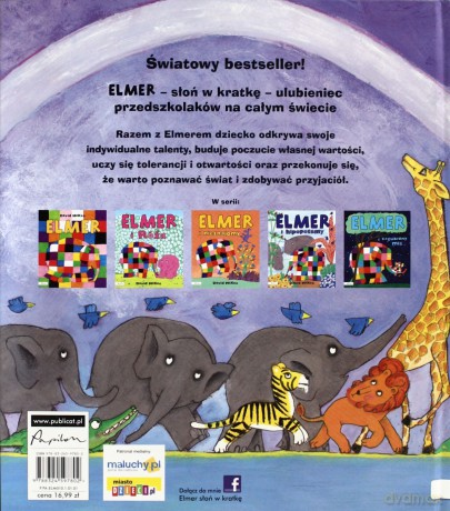 Elmer I Tęcza - David Mckee [KSIĄŻKA]