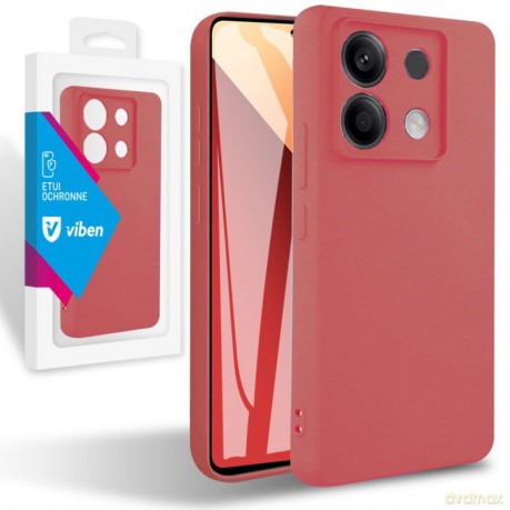 VIBEN Etui Obudowa Liquid Redmi Note 13 5G Czerwony