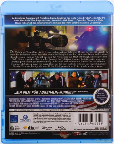 Suddenly (Z zaskoczenia) [Blu-Ray]