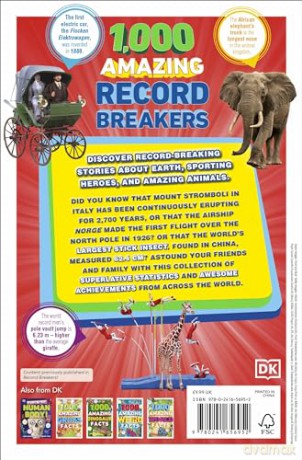 1,000 Amazing Record Breakers (DK 1,000 Amazing Facts) - Dk [KSIĄŻKA]