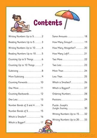 10 Minutes a Day Numbers for Ages 3-5 (with reward stickers) (CGP Reception Activity Books and Cards) [KSIĄŻKA]