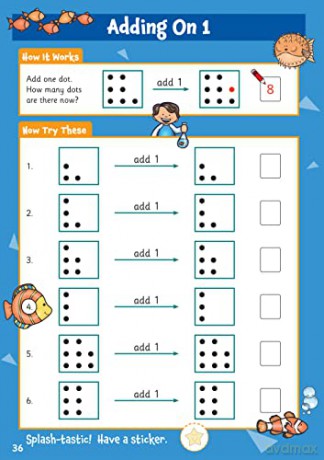 10 Minutes a Day Numbers for Ages 3-5 (with reward stickers) (CGP Reception Activity Books and Cards) [KSIĄŻKA]