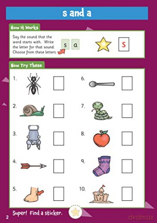 10 Minutes a Day Phonics for Ages 3-5 (with reward stickers) (CGP Reception Activity Books and Cards) [KSIĄŻKA]