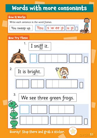 10 Minutes a Day Phonics for Ages 3-5 (with reward stickers) (CGP Reception Activity Books and Cards) [KSIĄŻKA]