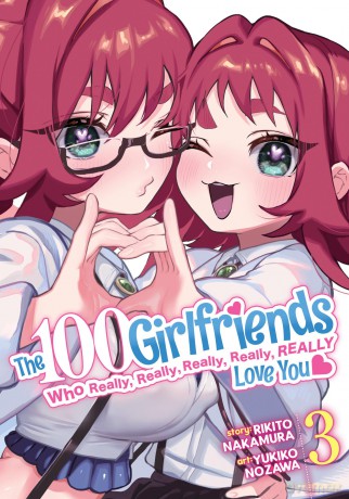 100 Girlfriends Who Really, Really, Really, Really, Really Love You Vol. 3, The (The 100 Girlfriends Who Really, Really, Really, Really, Really Love You) - Rikito Nakamura [KOMIKS]