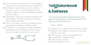 1001 Ways to Be Kind - Woodburn Rappleya [KSIĄŻKA]
