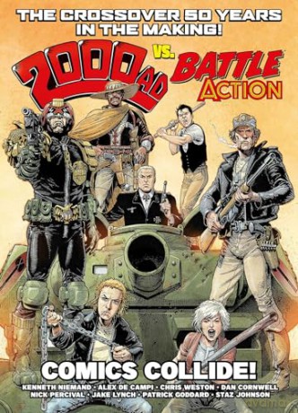 2000 AD Vs Battle Action: Comics Collide! - K Et Al Niemand [KSIĄŻKA]