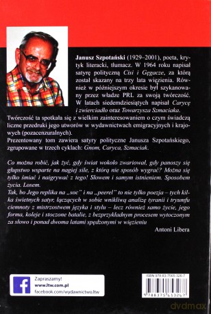 Gnom Caryca Szmaciak (tw) - Janusz Szpotański [KSIĄŻKA]