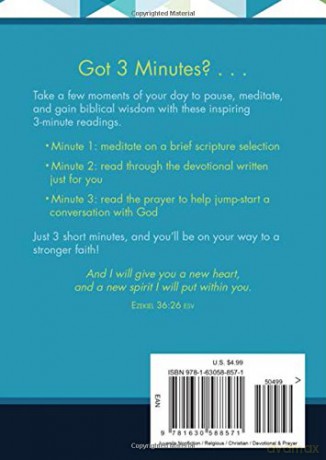 3-Minute Devotions for Guys: 180 Encouraging Readings for Teens - Glenn Hascall [KSIĄŻKA]