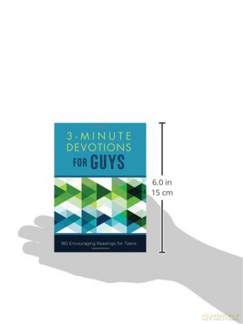 3-Minute Devotions for Guys: 180 Encouraging Readings for Teens - Glenn Hascall [KSIĄŻKA]