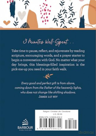 3-Minute Devotions to Bless Your Heart: Encouragement for Women - Compiled By Barbour [KSIĄŻKA]