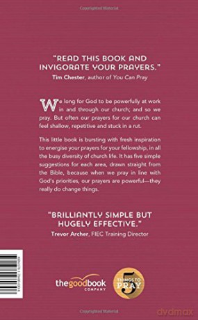 5 Things to Pray for Your Church: Prayers that change things for the life of your church (Use in personal devotions, with a friend or as a church. Prayer ideas drawn from Scripture.) - Jones Rachel [KSIĄŻKA]