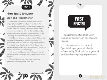 96 Facts About Bad Bunny: Quizzes, Quotes, Questions, and More! With Bonus Journal Pages for Writing! - Arie Kaplan [KSIĄŻKA]