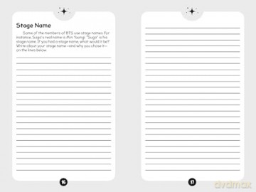96 Facts About BTS: Quizzes, Quotes, Questions, and More! With Bonus Journal Pages for Writing! - Arie Kaplan [KSIĄŻKA]