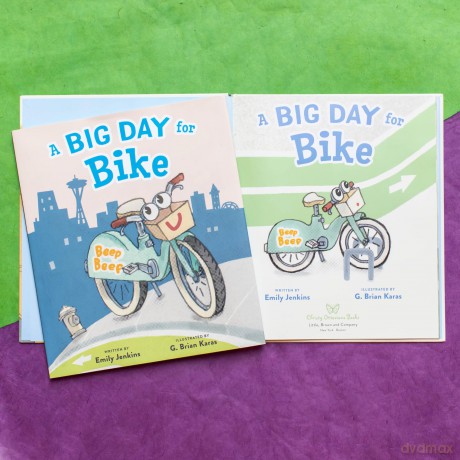 A Big Day for Bike - Emily Jenkins [KSIĄŻKA]