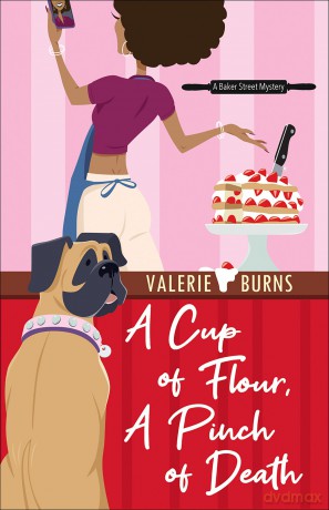 A Cup of Flour, A Pinch of Death (Baker Street Mystery) - Valerie Burns [KSIĄŻKA]